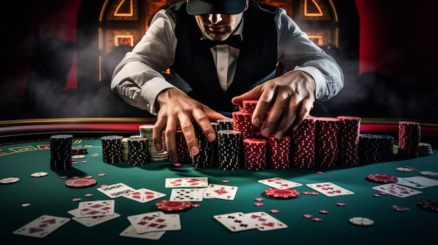 Our keris4d live casino studio with Sic Bo dealer table